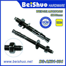 Stainless Steel 304 Wedge Anchor with Washer for Transmission